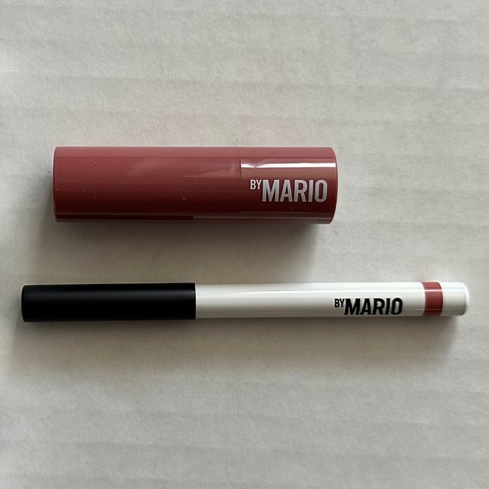 NIB Makeup by Mario set of lip pencil and plumping lipstick